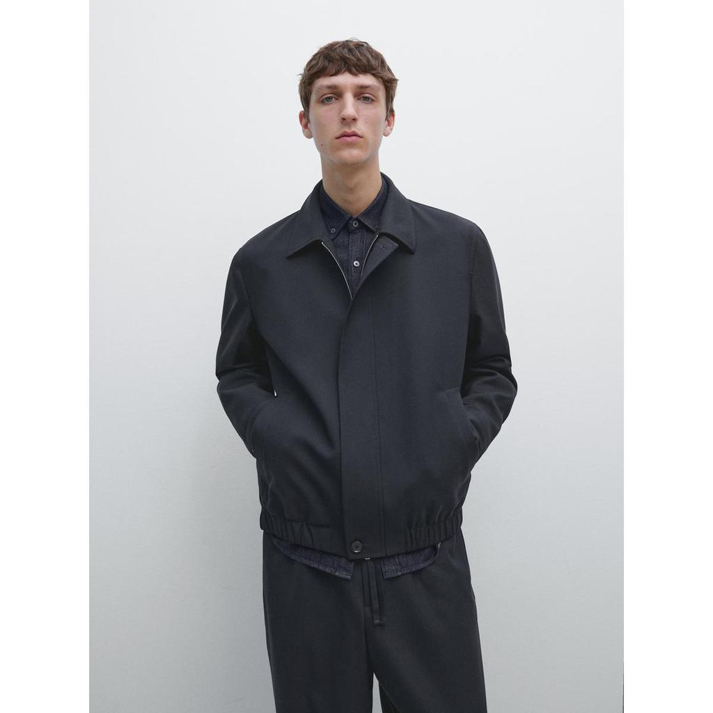 Massimo Dutti Total Look Cool Wool Jacket
