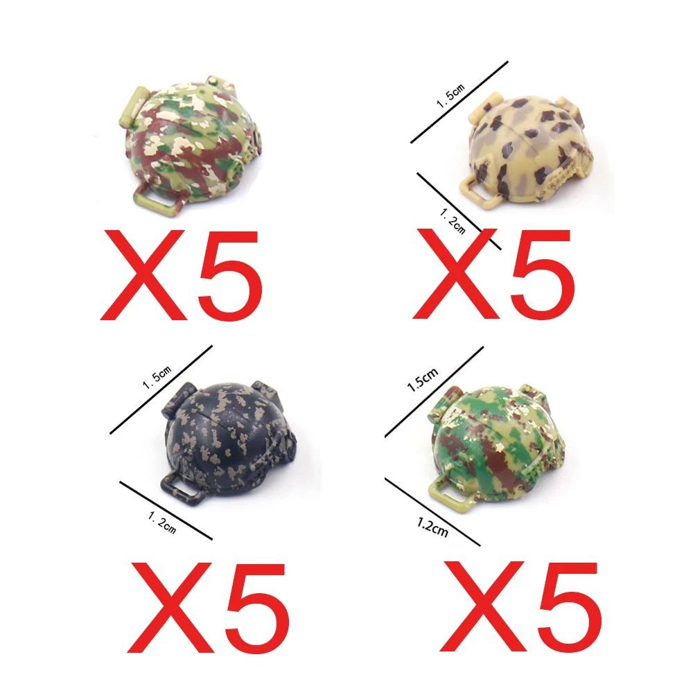 USSR USA UK Japanese Military Building Blocks Accessories Character Soldier Helmet Toy Hats And Helmets Mini Brick Army S022 DIY