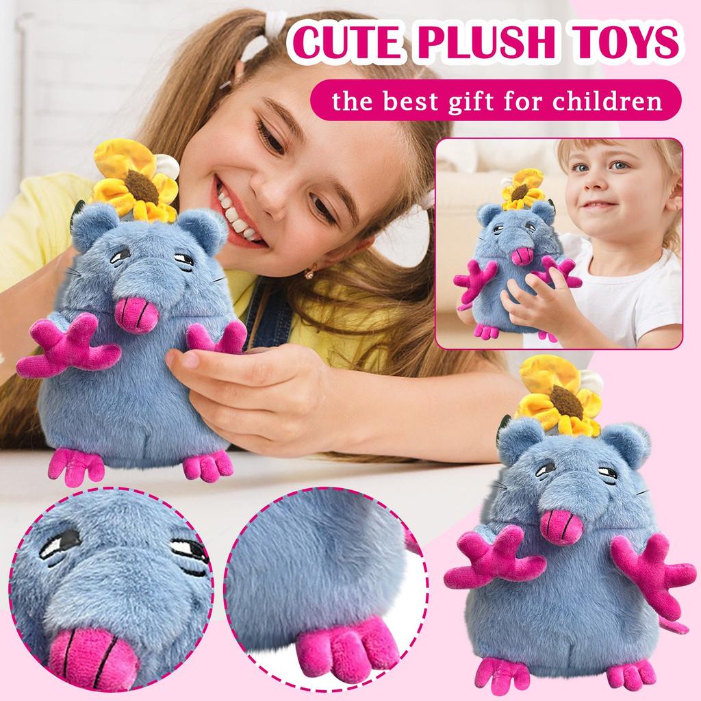 Cute Mouse Cartoon Plush Toy, Soft Toy Pillows,Cute Birthday Gift For Friends And Kids,Home Decoration