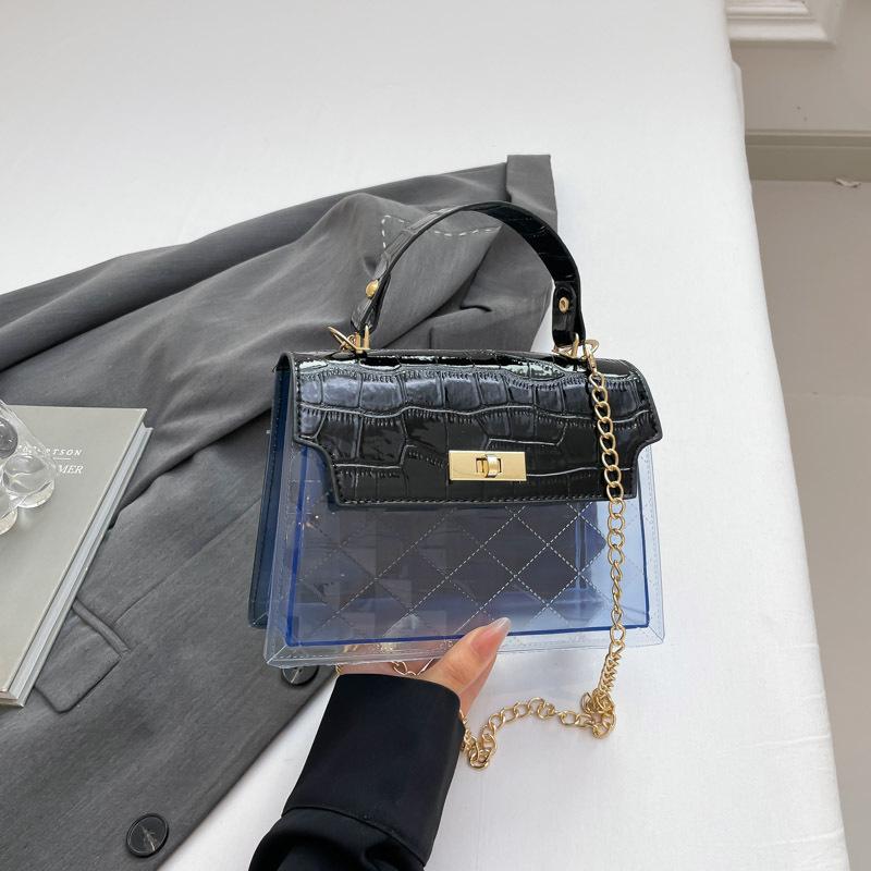 

Летняя популярная универсальная высококлассная темпераментная нишевая дизайнерская красивая портативная наплечная сумка-мессенджер женская чёрный