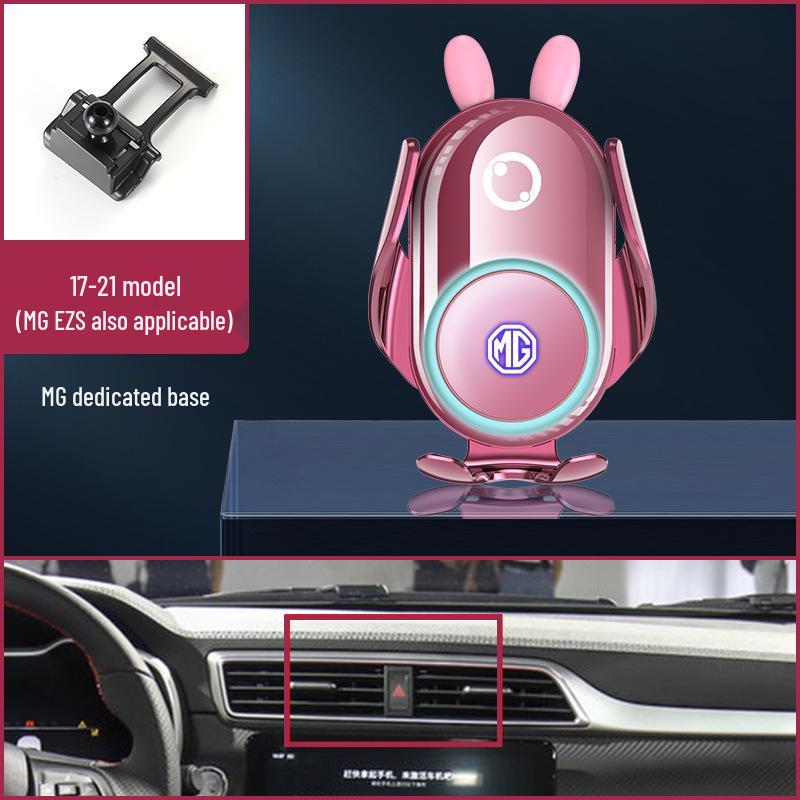 Compatible MG MG6/MG5/HS/ZS/EZS/ONE Car Interior Navigation Mount & Decoration Bracket.