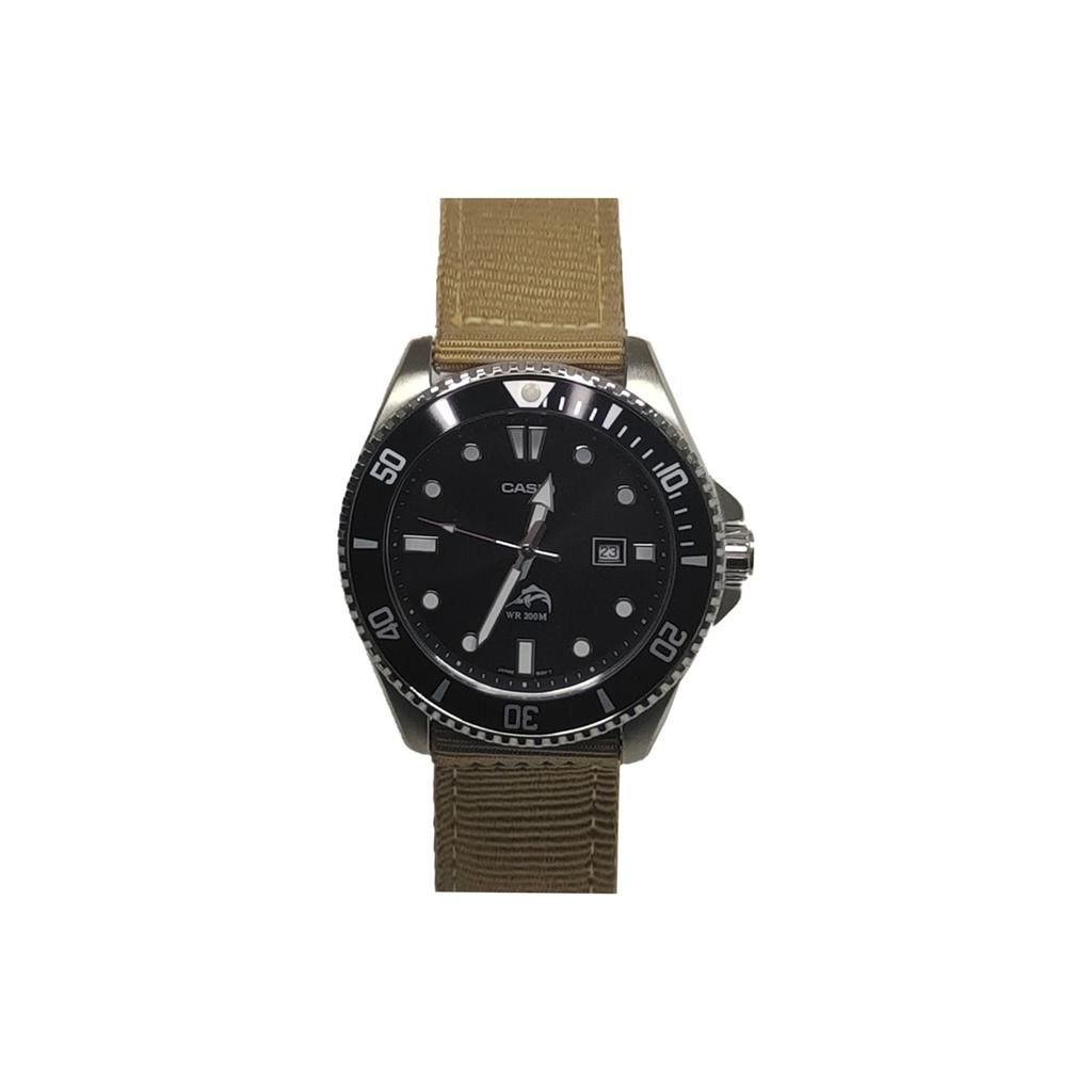 Casio Unisex MŁODZIEŻOWY Czarny Zegarek MDV106-1A(Obejrzyj3--)