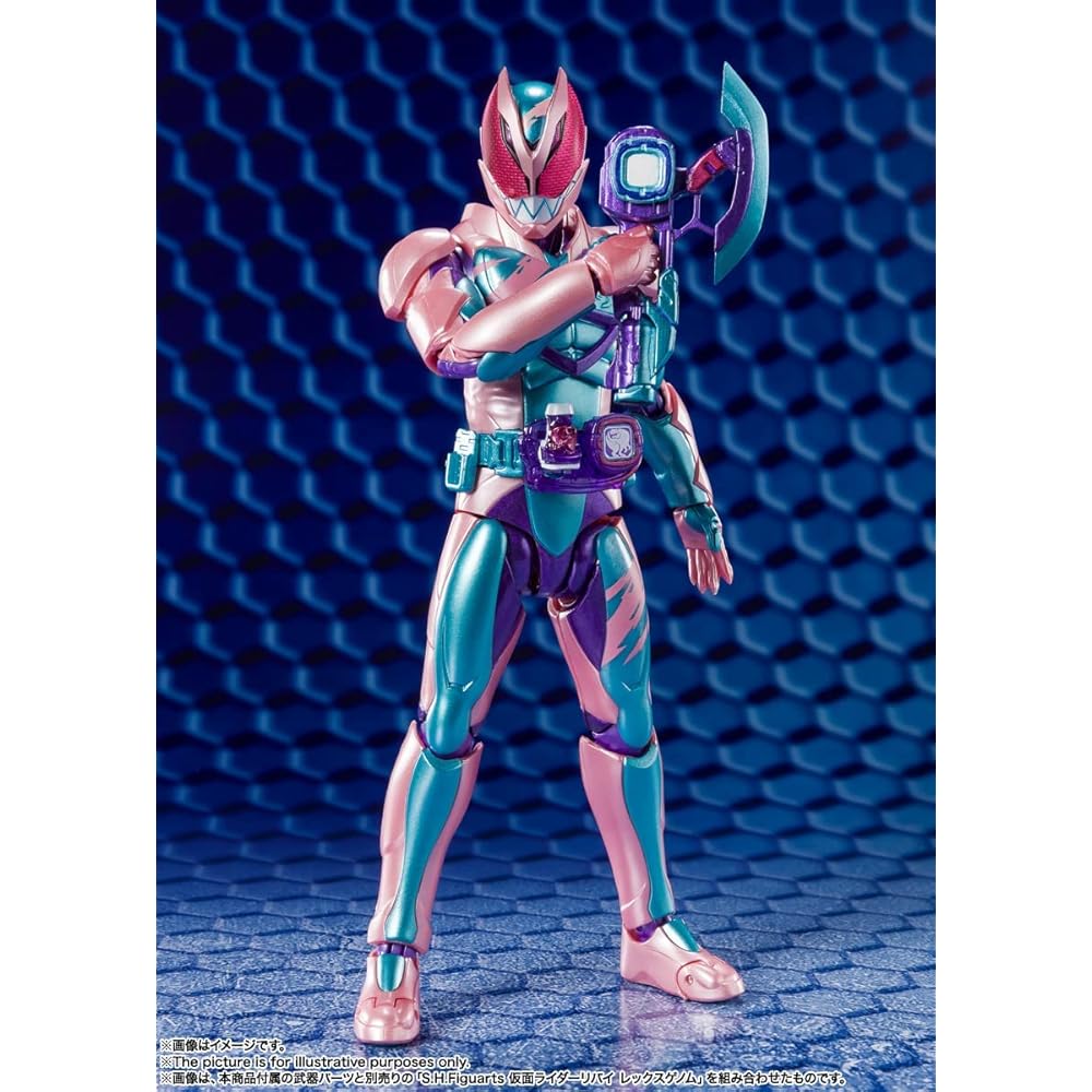 TAMASHII NATIONS S.H. Figuarts Kamen Rider Vice Rex Genome 150mm PVC ABS Action Figure Painted Movable Figure