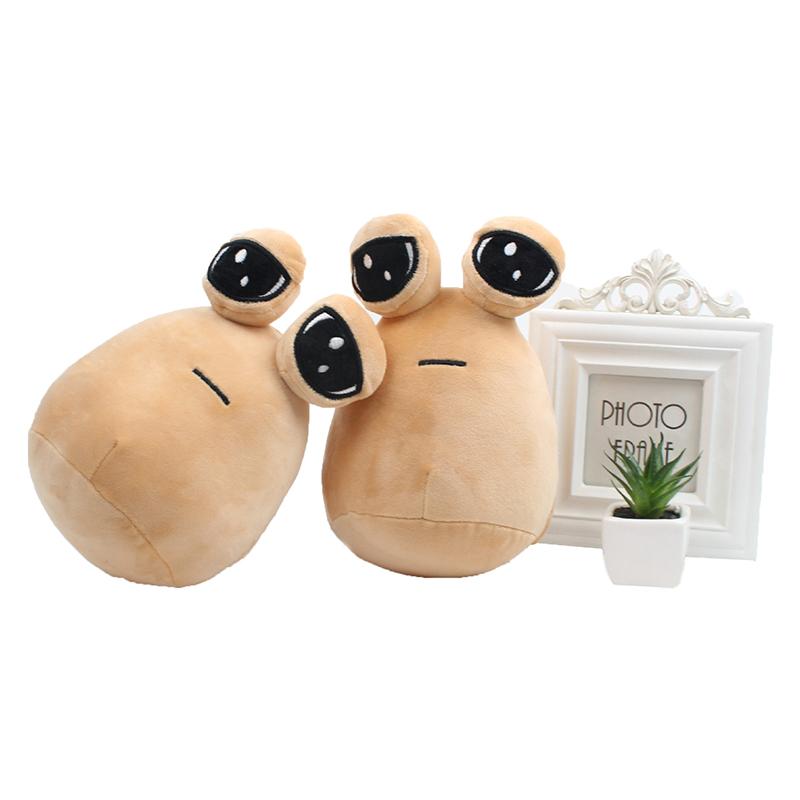Hot Game My Pet Alien Pou Plush Toy Furdiburb Emotion Alien Plushie Stuffed Animal Pou Doll 22Cm