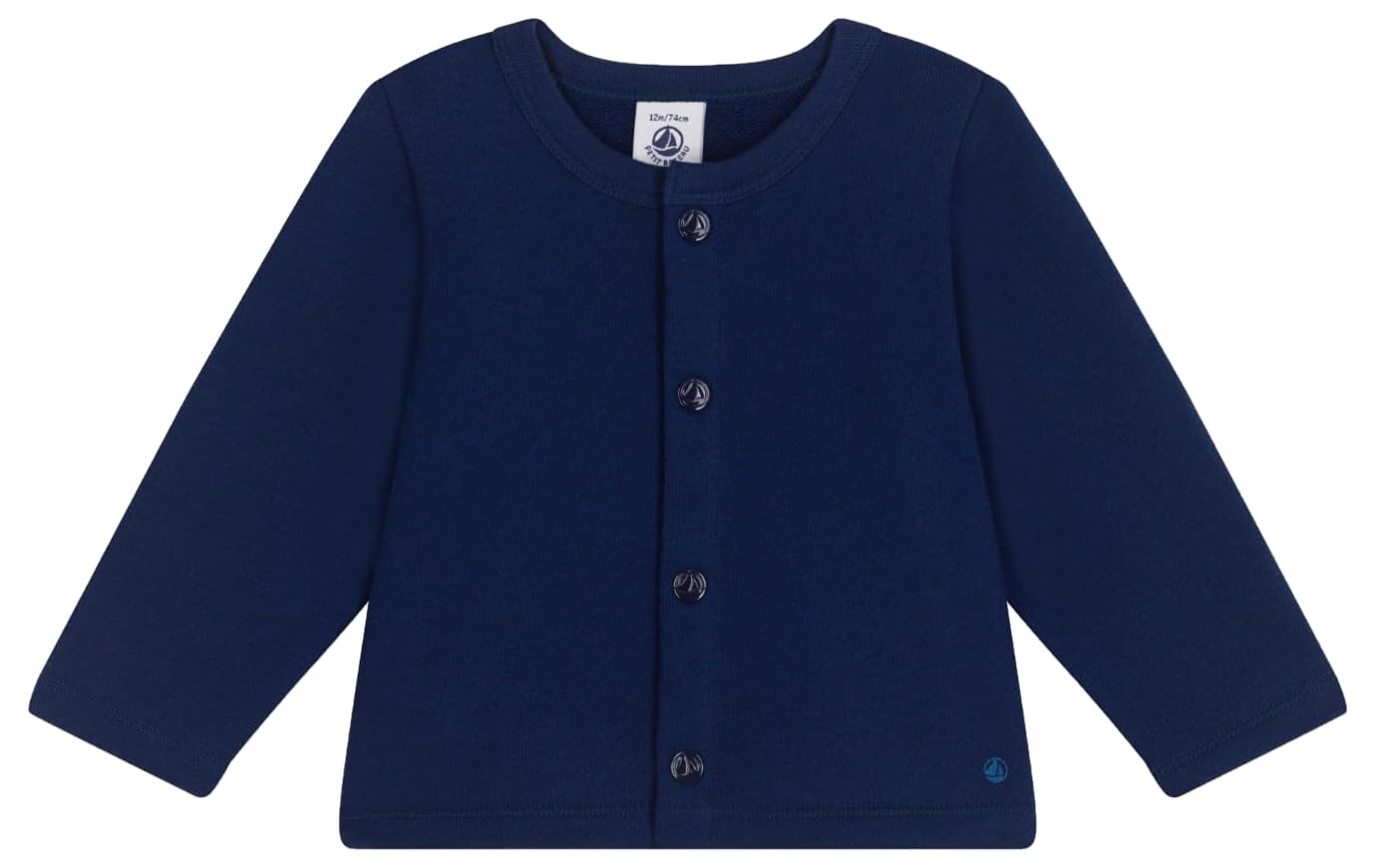 

Кардиган A0CPH Темно-синий 18 месяцев 81см [Petit Bateau] тёмно-синий