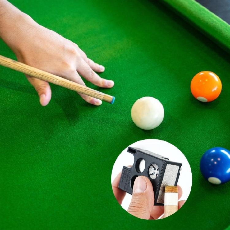 Billiard Pool Stick Tip Scuffer Shaper Burnisher Aerator Tool Conditioning Tool for Accurate Game Equipment Care