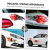 OSOLADY 8 Pcs Car Flame Sticker Car Sticker Car Body Side Car Decal Bumper