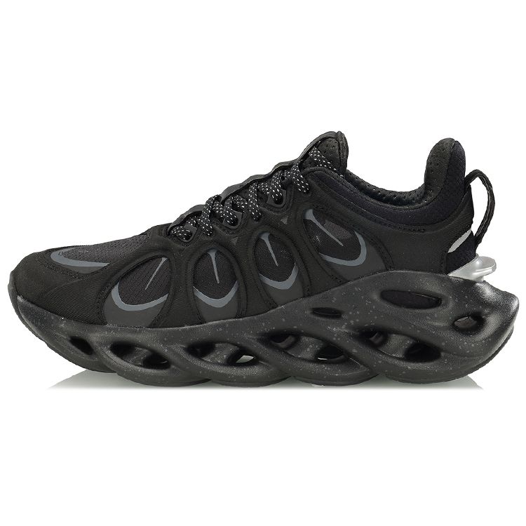 

Кроссовки для бега Li Ning Arc Ace Fabric TPU с амортизацией, нескользящие, износостойкие, дышащие, легкие, с низким верхом, женские кроссовки для бега, черные ARHP226-4