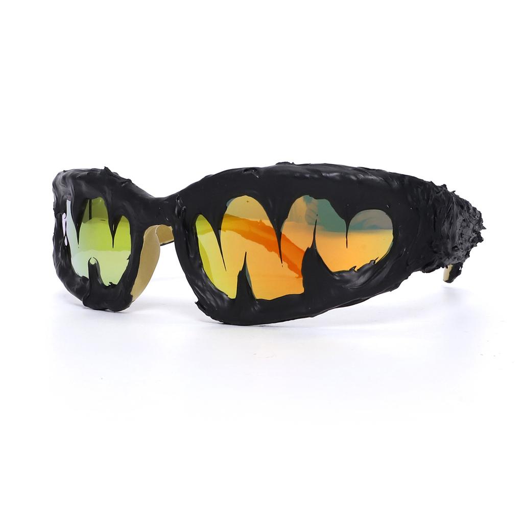 Yumomo sunglasses sunglasses handmade glue drop men's and women's street wind tines UV protection