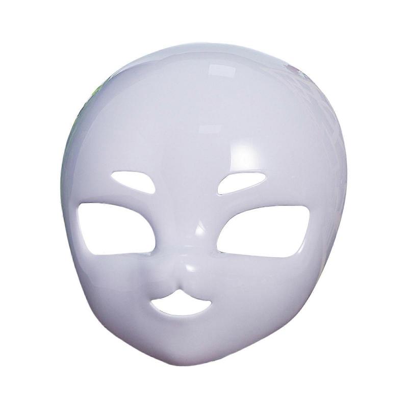 Anime Base Beast Head Skull Mask Cosplay Fursuit Head Animal Cats Plastic Mask Halloween Carnivals Party Costume Props White