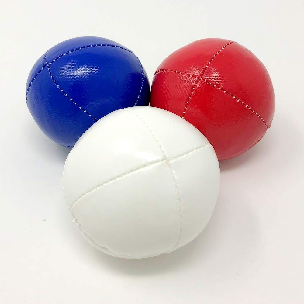 

Мячик для жонглирования бинбэгом Infinity 60 мм 85 г JUGGLE 4 FUN Набор [Pro Joe] (Синий, Красный, Белый, 3)