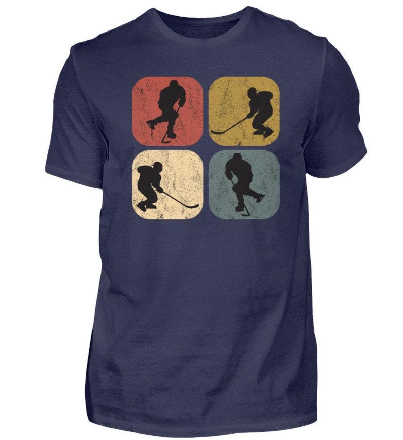 2026 Summer New Ijshockey Hockey Retro Print Pattern Tshirt Unisex And Unisex Casual Fashion Sports Daily Outdoor Sports Tshirt