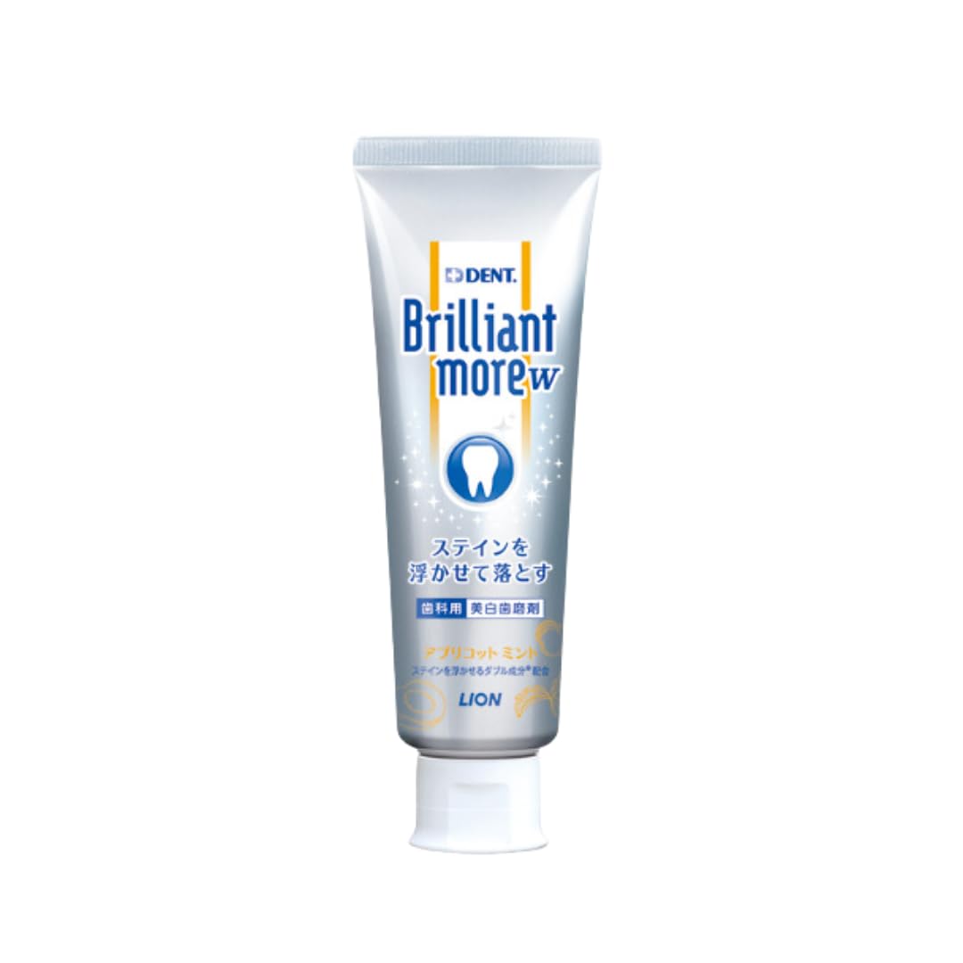 

[1 piece] Brilliant More Ba Apricot Mint 90g Toothpaste, bad breath prevention, preventive dentistry, stains, cavity prevention, toothpaste, oral