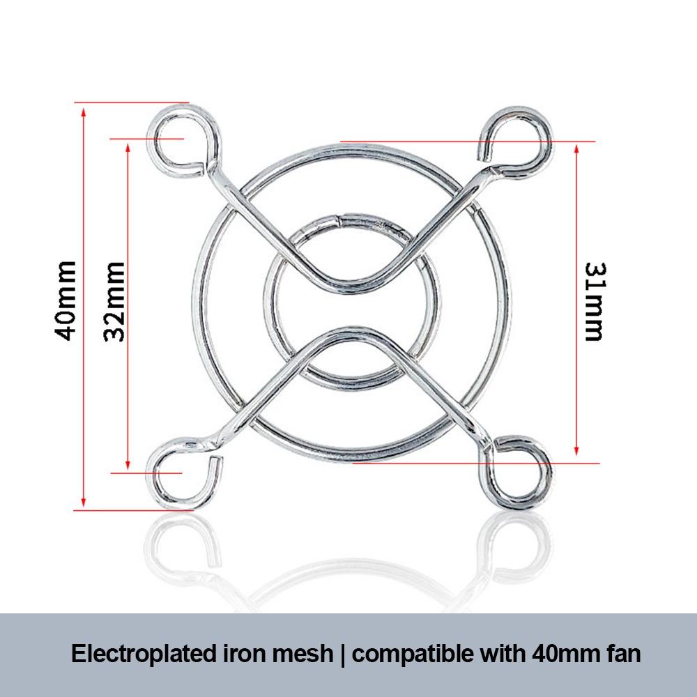 

1Pcs Durable Metal Cooling Fan Grill Protective 40-220mm Fans Grid Mesh Cover for Computer Fan