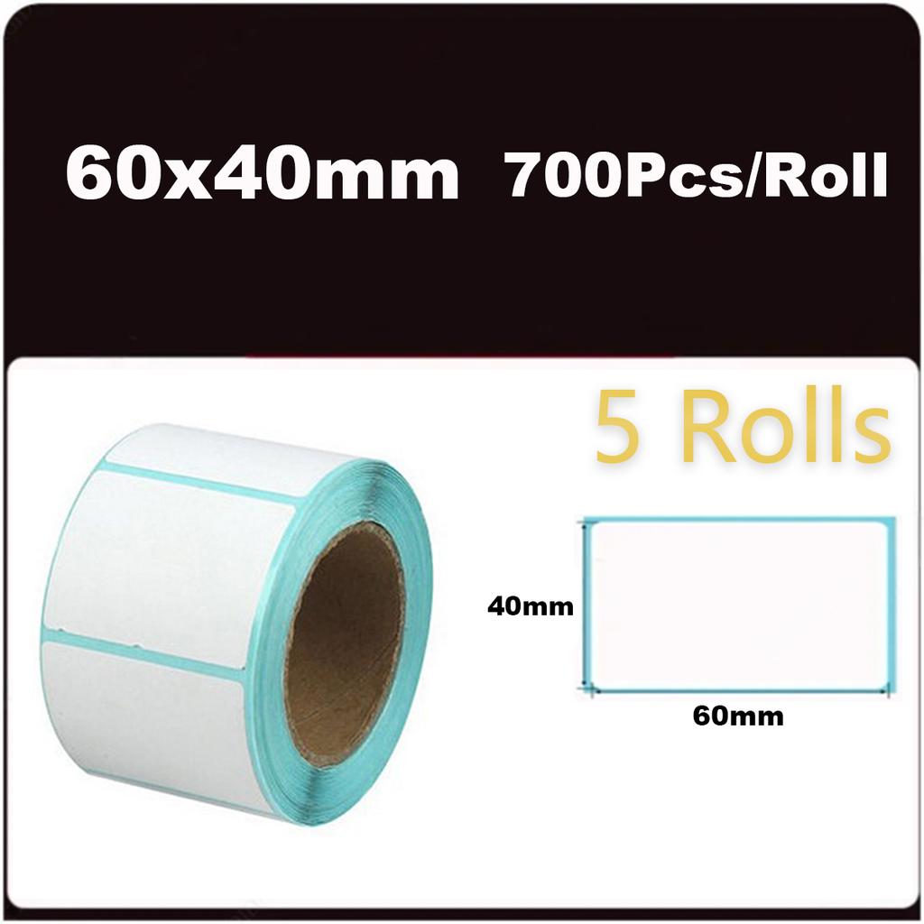 Thermosensitive Paper Can Be Pasted With Label Paper 40 * 30 Rectangular Fruit Stickers, Price Labels, Barcode Printing Paper