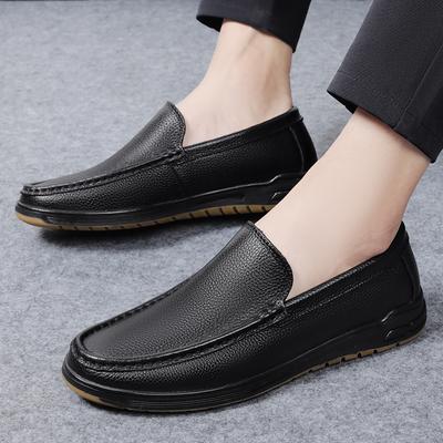 Moda Casual Homens mocassins em couro genuíno Sapatos de Luxo Marca Slip on Formal Mocassins Italiano Preto Masculino Dirigindo Flats