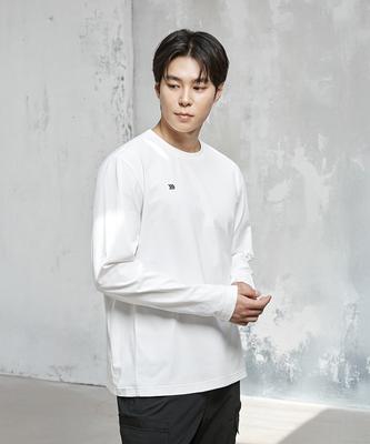 WILLBE LAB Sorona Lettering Long Sleeve T-Shirt (Wt)