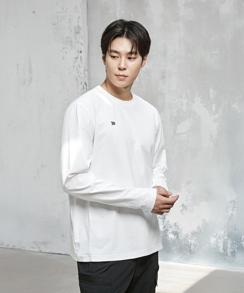 WILLBE LAB Sorona Lettering Long Sleeve T-Shirt (Wt)