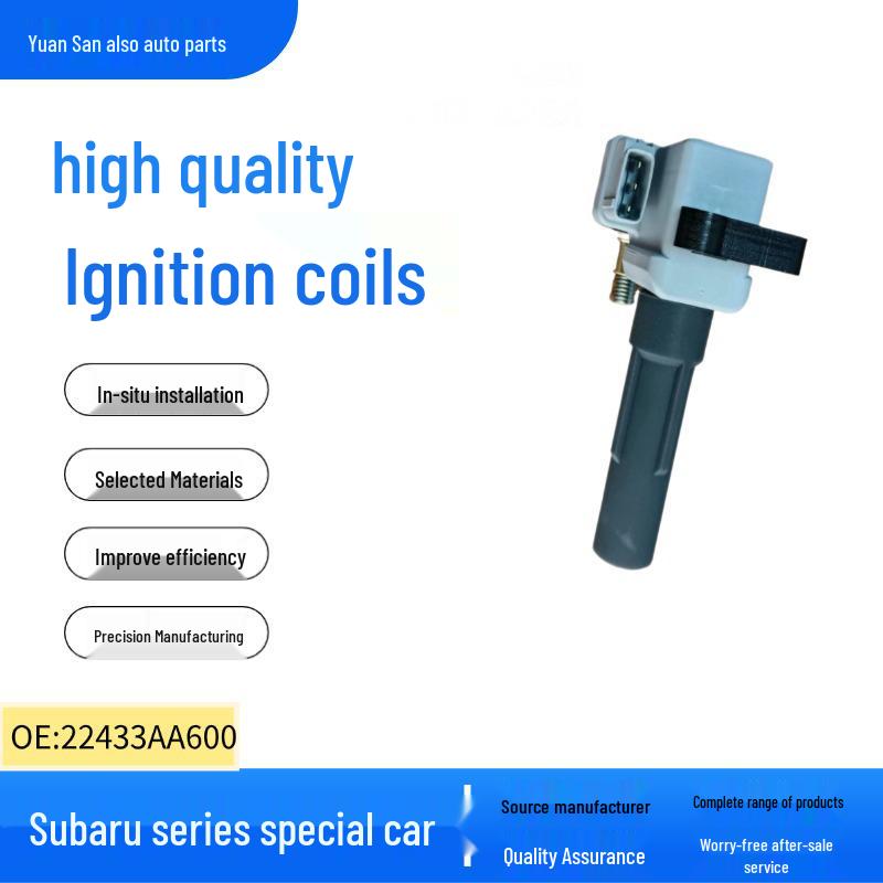 Compatible Ignition Coil High Voltage Pack for Subaru Forester, Outback, Legacy (22433AA600 22433AA601) 4-cylinder