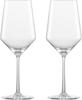 ZWIESEL GLAS Break-Resistant Wine Glasses for Pure Red Wine (Bordeaux) and Cabernet Sauvignon Blanc, Pair of 2, Machine-Made (m122315)
