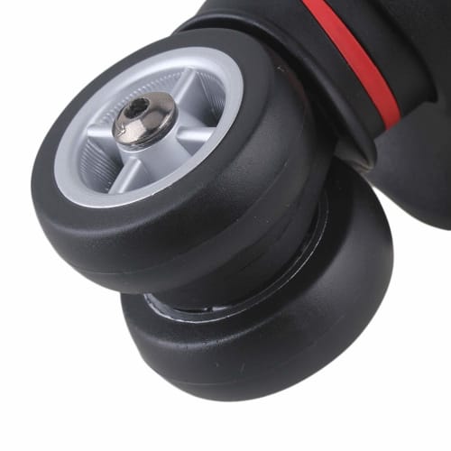 SHANOER 4-Piece Suitcase Tire Kit, Caster Wheels, Carry-on Wheels, DIY Replacement/Repair, 115W Series, W042, Black