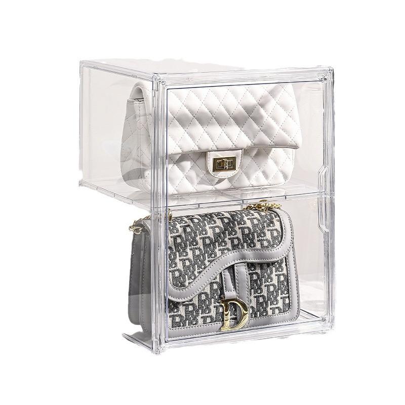 Acrylic Display Case with Shelves for Model Figures, Dolls, and Blind Box Figurines 