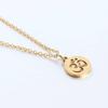 Hindu Buddhist Om Pendant Necklaces for Women Men Indian Yoga Stainless Steel Jewelry Gift