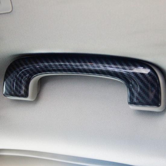 Carbon Fiber Roof Grab Handle Cover Trim for Dodge Durango 2010- Accessories