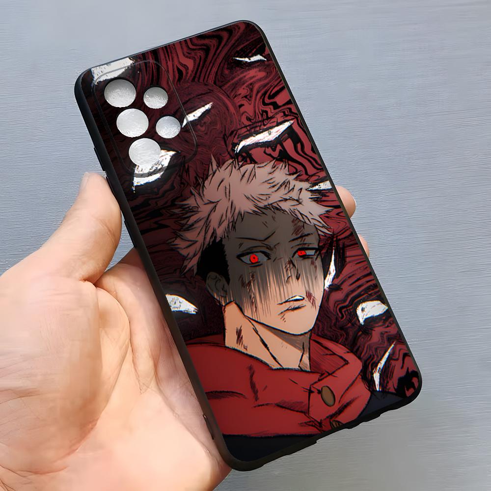 

Cool Jujutsu Satoru Gojo Phone Case For Samsung S26 S25 Edge S24 S23 S22 S21 S20 Ultra Plus Fe Galaxy A54 A53 A34 A25 A16 Cover Galaxy S26 Ultra