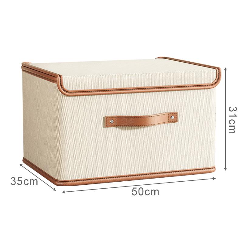 Clothes Storage Box With Lid For Household Use Wardrobe Underwear Storage Box Organizing Boxed Clothes Blankets Storage Basket