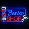 Neon Negozio di Barbiere Palo da Barbiere Segnali a LED per Decorazione Murale Luce Stazione Salone per Palo Negozio Attività Parrucchiere Forniture