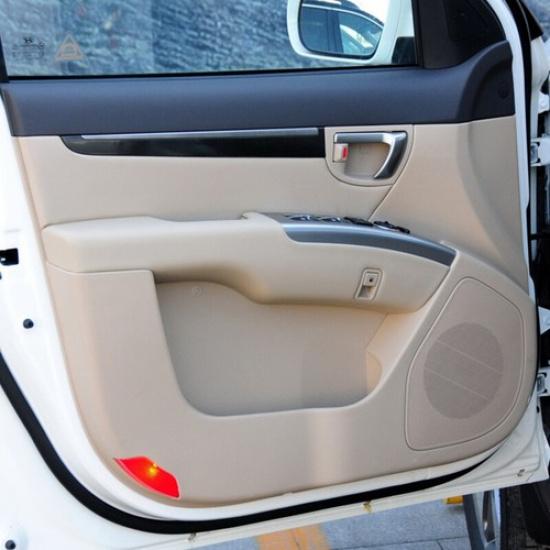 For Hyundai Santa Fe 2006-2011 Front Right Door Armrest Leather Cover Beige | Durable