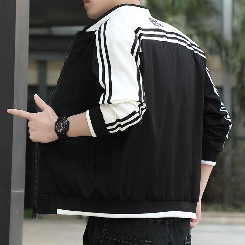 Versatile Jacket Men's Outerwear Casual Baseball Suit Slim Fitting Jacket