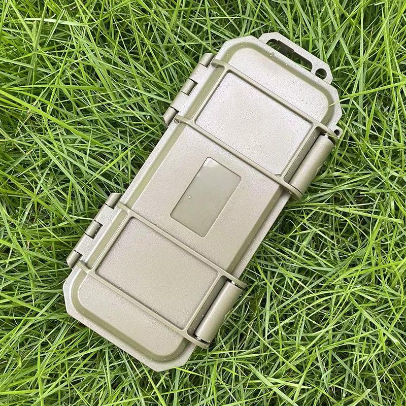 EDC Waterproof Pressure-proof Shockproof Box with Sponge General-purpose Sealed Box Field Parts Storage Box
