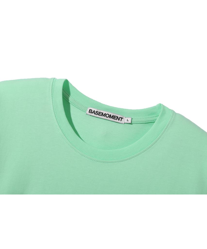 BASEMOMENT Layered Essential T-Shirt Mint