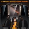 3PCS Anti-Spy Glass For iPhone 16 15 14 13 12 11 PRO MAX Privacy Screen Protectors For iPhone XR XS Max 7 8 Plus Tempered Glass