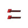 2026 7pcs/set For Audi A7 front and rear four-ring logo 2012-2018 Quattro 3.0T tail logo supercharged combined modified car sticker.