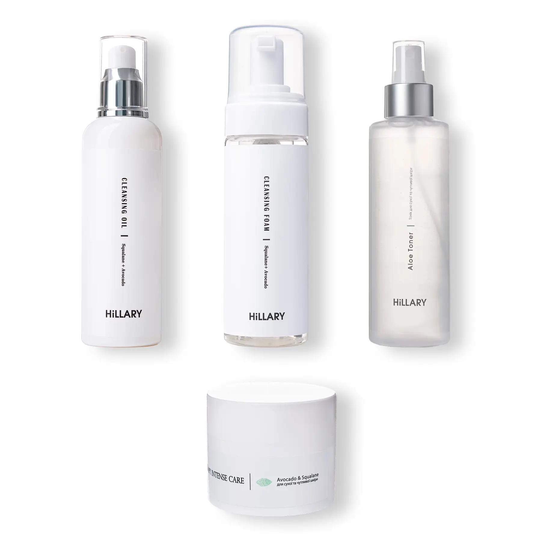 

Базовий догляд за сухою та чутливою шкірою Dry Skin Basic Care Hillary