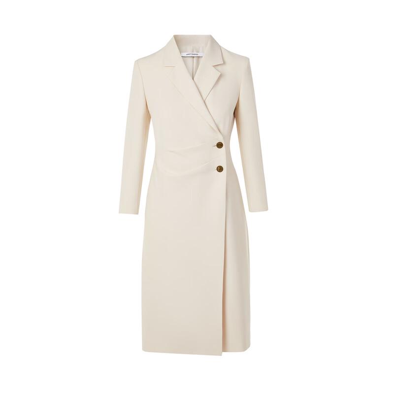 Women's Elegant Long-Sleeve Blazer Dress