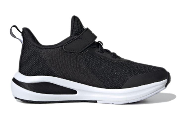 adidas Fortarun EL K Hook and Loop Slip Resistant, Abrasion Resistant, Breathable Low Top Kids' Running Shoes FW2579