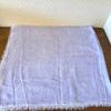 Used New with tags Faliero Sarti Stole Jur Modal Cashmere Purple Made in Italy