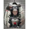 Fashion Anime Printed Men's Hoodies Autumn Hoodies Casual Sweatshirts Women's Hoodies Tops Outdoor Street Sweatshirts