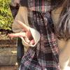 Women's Red Plaid Scarf: Stylish, Warm, and Perfect for Autumn & Winter