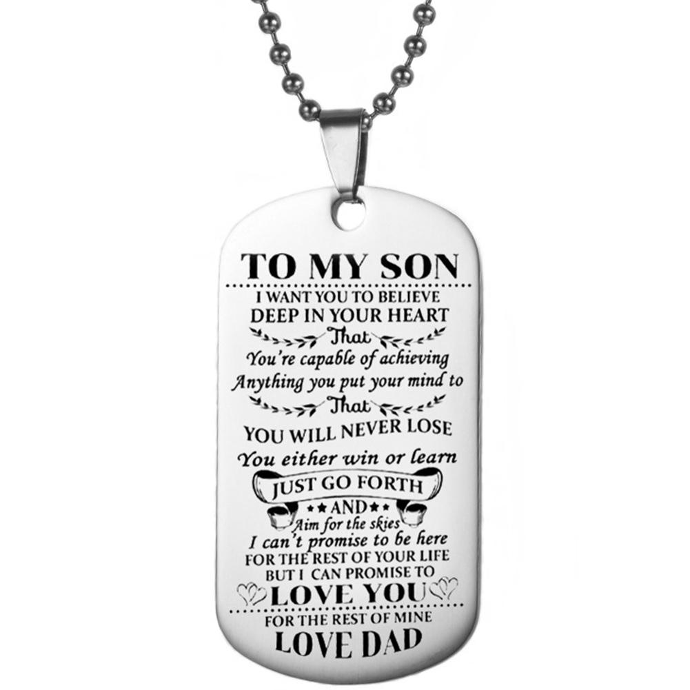 Pet Identity Card Advanced Steel Military Dog Card