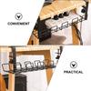 Draht weiße Regale Regal unter Tisch Lagerregal Draht Schreibtisch Kabel unter Management Tray Cord Organizer Rack Draht Kabel Regal