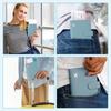 Coollooda Passport Passport Passport Electromagnetic Wave Security Storage RFID Holds 2 SIM PU Coin Slim Large Domestic and International Travel