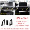 Water Cup Panel / Door Speaker / Handle Bowl / Glove Box Cover Trim For Peugeot 3008 5008 GT 2017 -  Accessories Interior