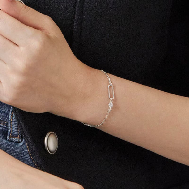 

dmoment SC R 925 Silver Bracelet Silver