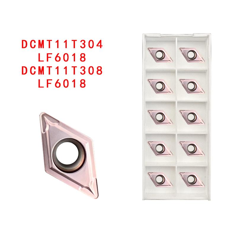 DCMT070204 DCMT11T304 VP15TF UE6020 Carbide Insert Internal Turning Tool High Quality CNC Turning Insert Cutting Lathe Tools