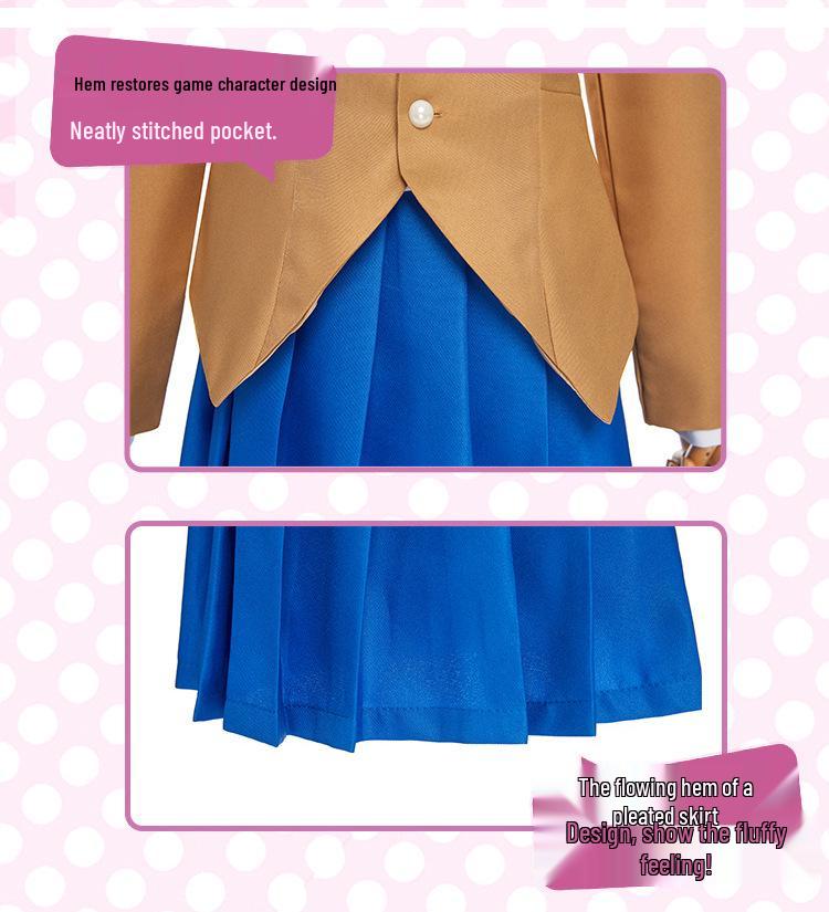 Heartbeat Club Cosplay from Doki Literature Club - Japanese Anime Role-Playing